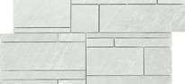 Плитка Marazzi Mystone Lavagna Bianco Mosaico 30x60 см, поверхность матовая