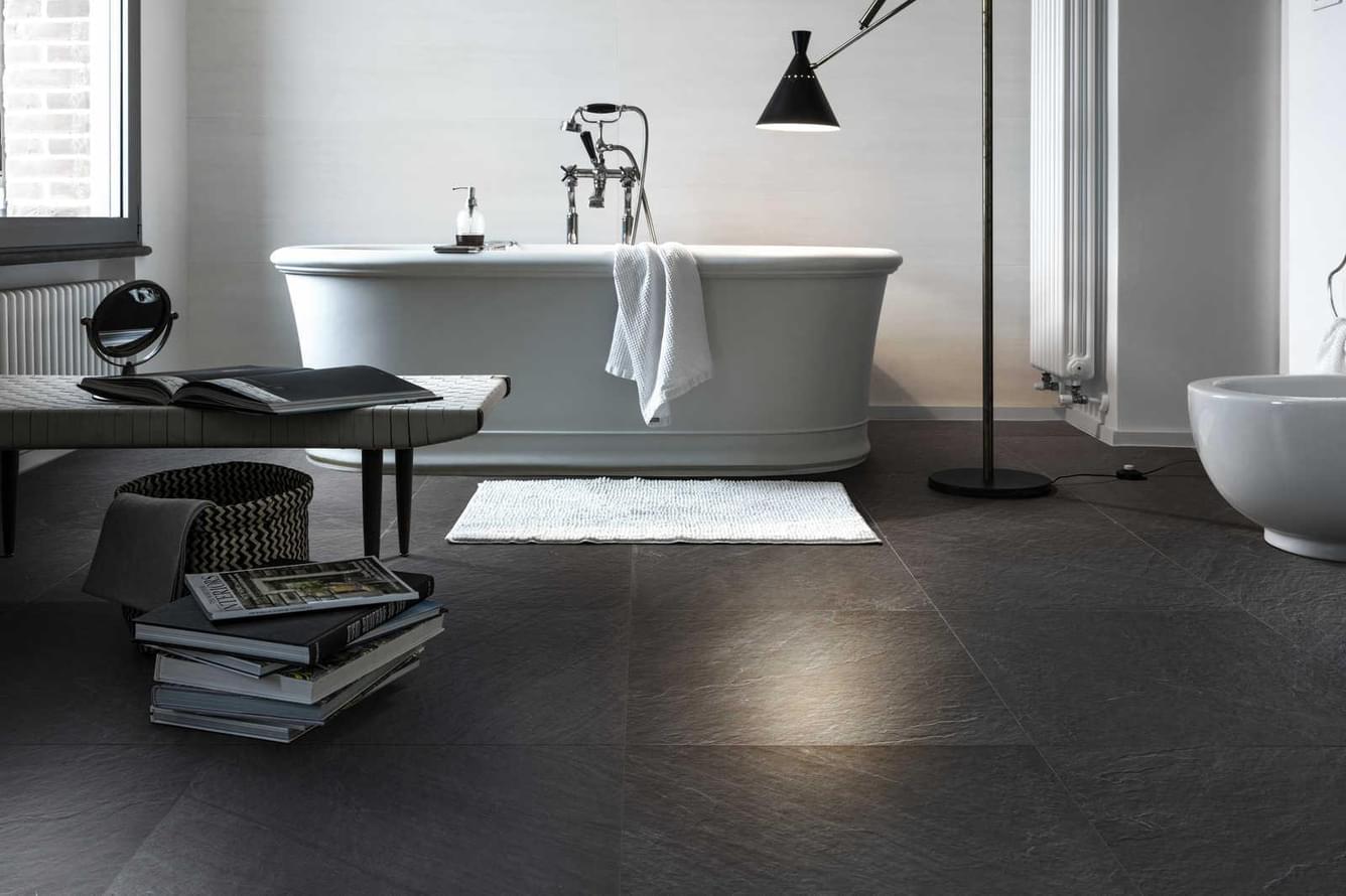 керамогранит фабрики Marazzi коллекция Mystone Lavagna