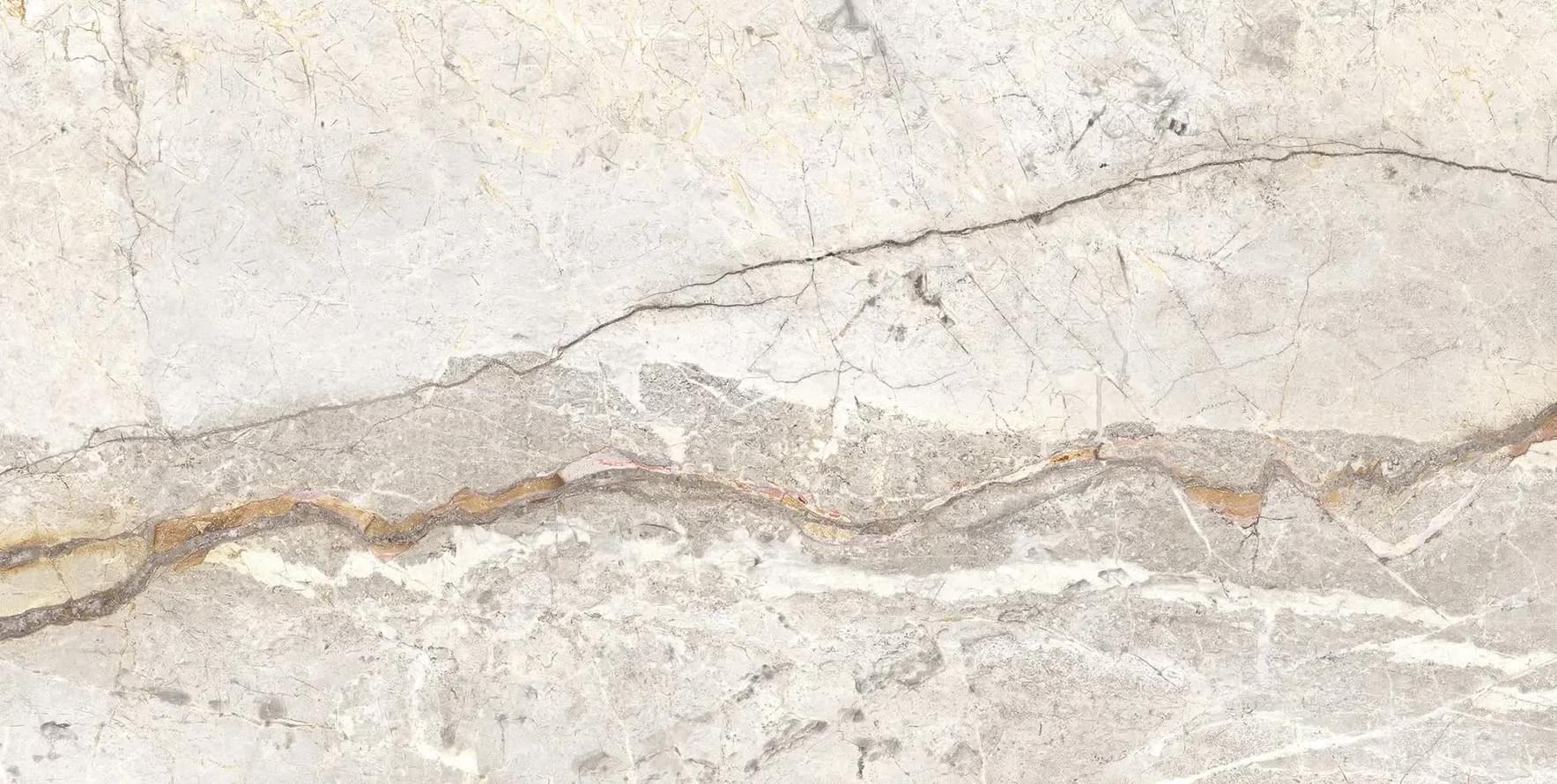 Плитка Marazzi Mystone Silver Root White 60x120 см, поверхность матовая