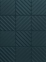 Плитка Marca Corona 4D Diagonal Deep Blue 20x20 см, поверхность матовая