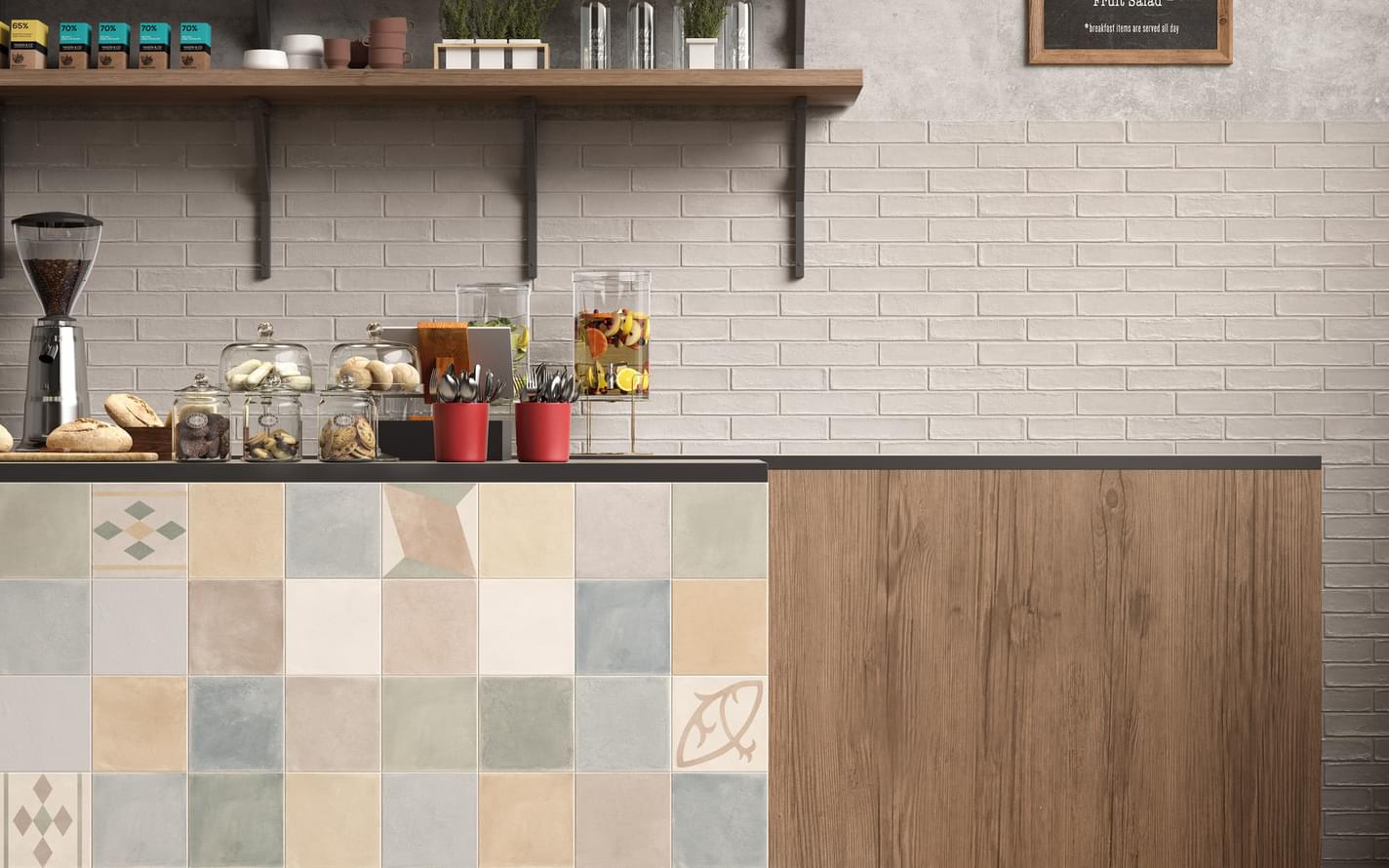 керамогранит фабрики Marca Corona коллекция Chalk