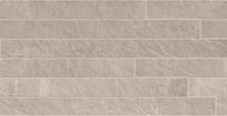 Плитка Marca Corona Matrix Grey Linea 15x30 см, поверхность матовая, рельефная