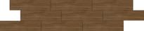Плитка Marca Corona Prestige Brown Grip Rett 22.5x90 см, поверхность матовая, рельефная