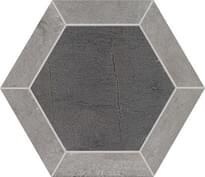 Плитка Marca Corona Stoneone Dark Esagono 35x30 см, поверхность матовая
