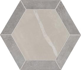 Marca Corona Stoneone Grey Esagono 35x30