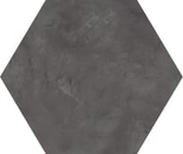 Плитка Marca Corona Terra Nero Esagono 25x21.6 см, поверхность матовая