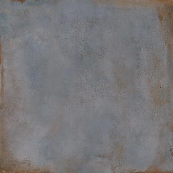 Marjan Tile Abstract Rust Cyan 100x100