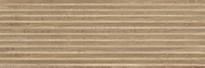 Плитка Meissen Japandi Коричневый Рельеф 25x75 см, поверхность матовая