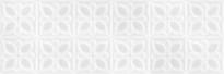 Плитка Meissen Lissabon White Squares Structure 25x75 см, поверхность глянец, рельефная