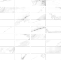 Плитка Meissen White Stream Мозаика Белый 30x30 см, поверхность глянец