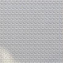 Плитка Micro Micromosaics Micro-Brick White Ring 30x30 см, поверхность матовая