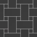 Плитка Micro Microtiles Ancient Ancient Black 30.1x30.1 см, поверхность матовая, рельефная