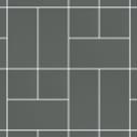 Плитка Micro Microtiles Modern Graphite 40.2x40.2 см, поверхность матовая, рельефная