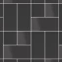 Плитка Micro Microtiles Modern Mix Glaze Black 40.2x40.2 см, поверхность микс, рельефная
