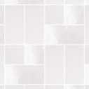 Плитка Micro Microtiles Modern Mix Glaze White 40.2x40.2 см, поверхность микс, рельефная