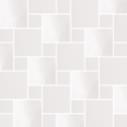 Плитка Micro Microtiles Oddfellow Mix Glaze White 30.1x30.1 см, поверхность микс, рельефная