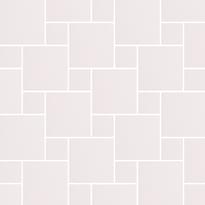 Плитка Micro Microtiles Oddfellow White 30.1x30.1 см, поверхность матовая, рельефная