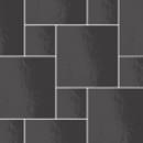 Плитка Micro Microtiles Oddfellow X4 Glaze Black 25.1x40.2 см, поверхность глянец, рельефная