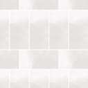 Плитка Micro Microtiles Rough Glaze White 30.1x30.1 см, поверхность глянец, рельефная
