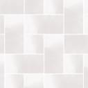 Плитка Micro Microtiles Spiral Glaze White 33.7x33.7 см, поверхность глянец, рельефная