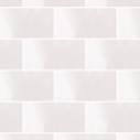 Плитка Micro Microtiles Subway Glaze White 30.1x30.1 см, поверхность полуполированная, рельефная