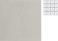 Плитка Micro Microtiles Trapezi Glaze Dust 40x40 см, поверхность полуполированная, рельефная