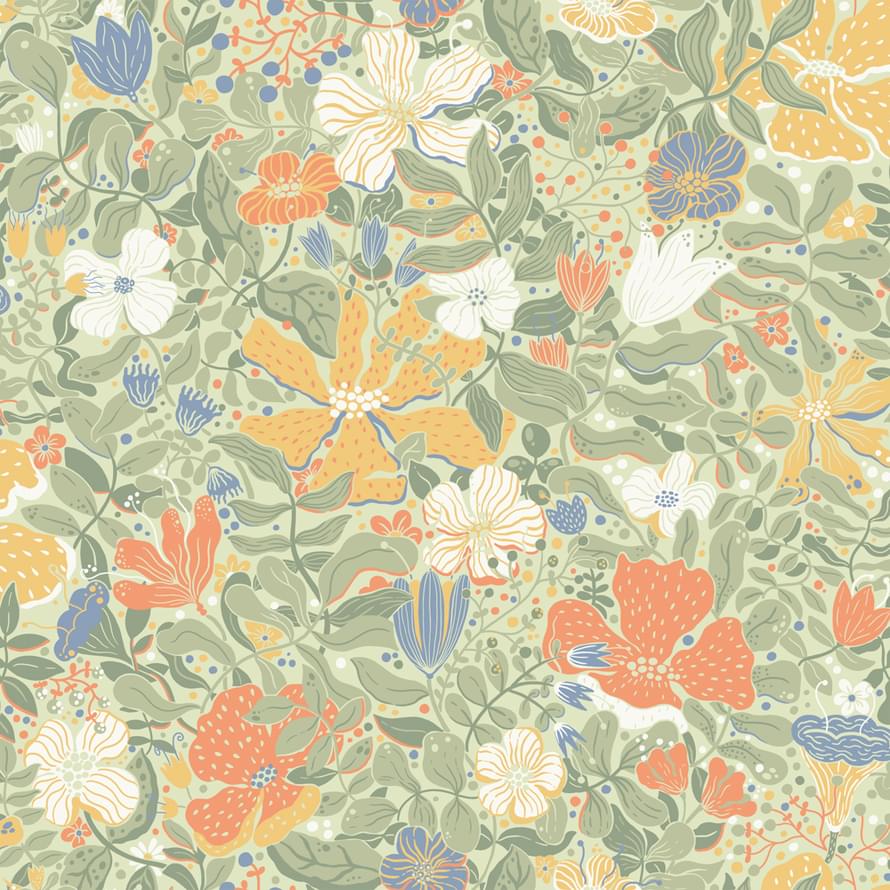 Midbec Langtan 63018 Midsommar 10.05м x 53см поверхность матовая