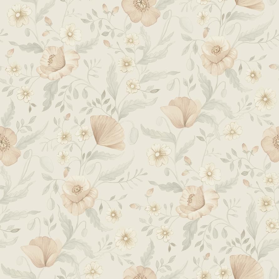 Midbec Rosenlycka 43116 TrAdgardsblommor 10.05м x 53см поверхность матовая