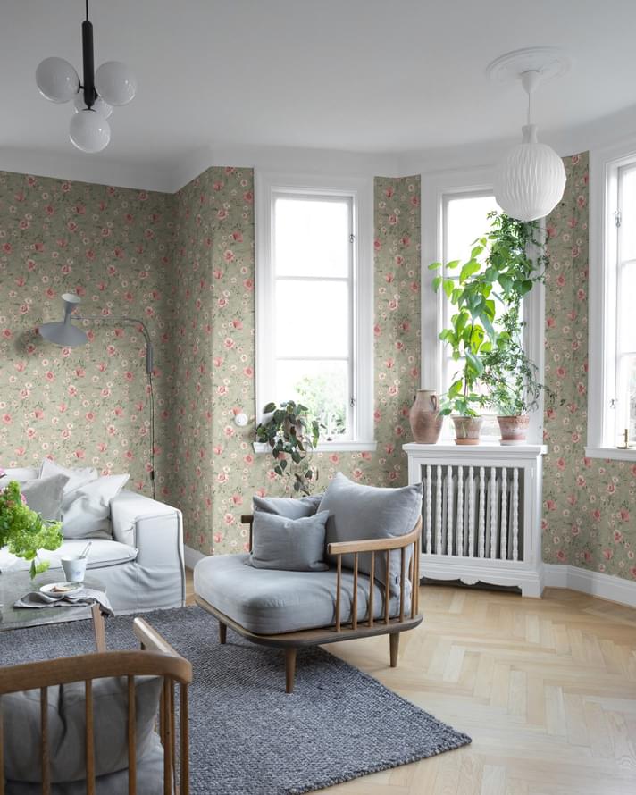 обои фабрики Midbec коллекция Rosenlycka