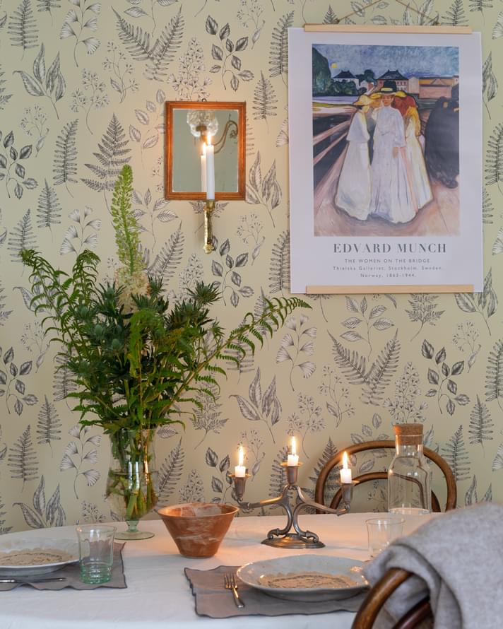 обои фабрики Midbec коллекция Skogsglantan