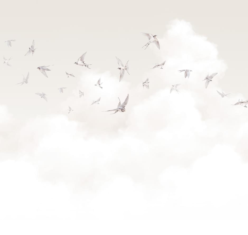 Milassa Ambiplain Volume 3 001 Spring Swallows 4 полотна 3м x 400см поверхность матовая