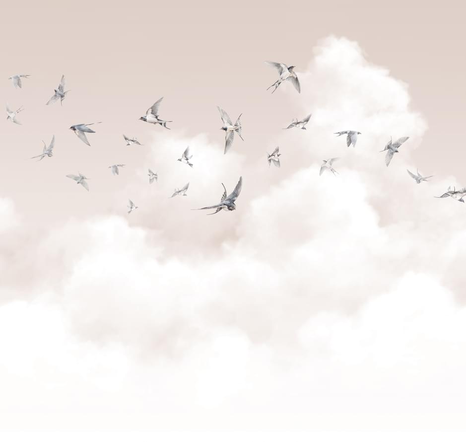 Milassa Ambiplain Volume 3 003 Spring Swallows 4 полотна 3м x 400см поверхность матовая