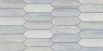 Плитка Mirage Charme Tissue Blanc 7.5x28 см, поверхность микс