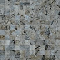 Плитка Mirage Cosmopolitan Mystic Grey Luc Mosaico 144 30x30 см, поверхность полированная