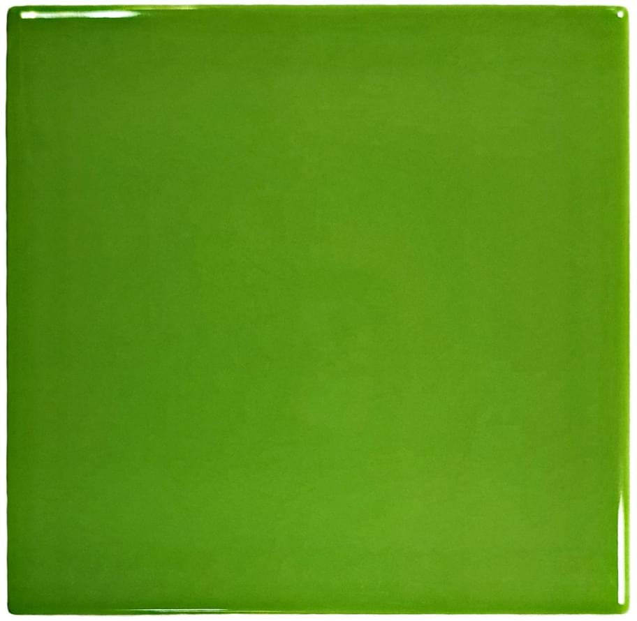 Modern Ceramics Mini Tile Green Glossy 9.9x9.9