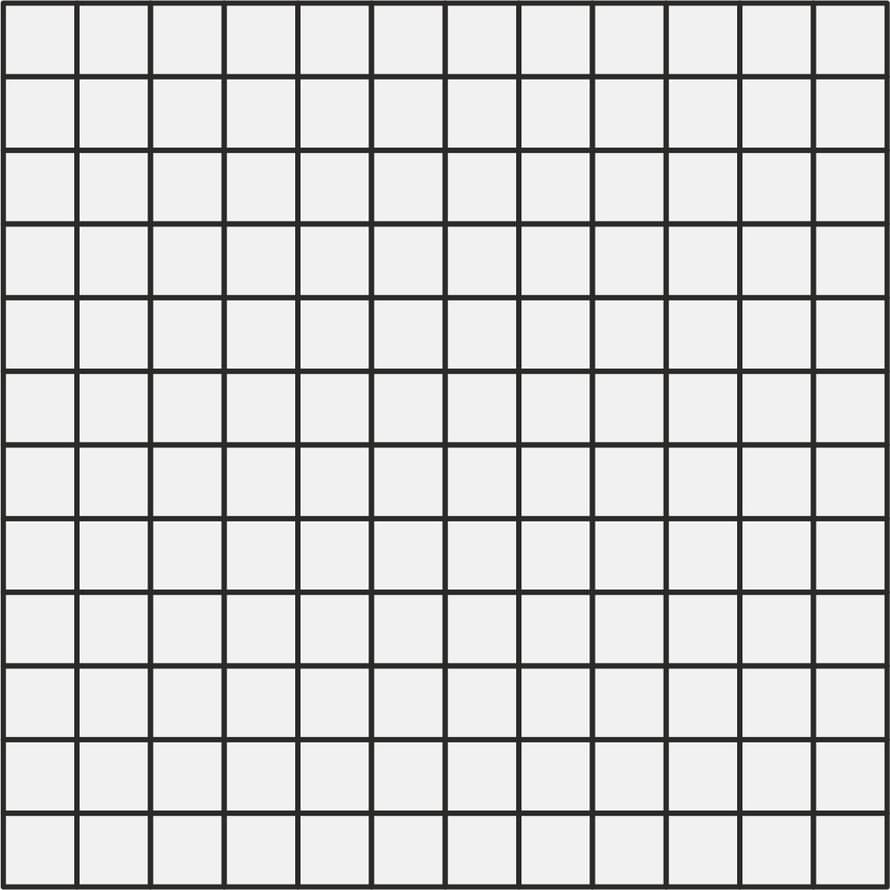 Monocibec Chalet Bormio Mosaico Naturale 2.5x2.5 Su Rete 30x30