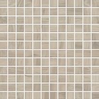 Плитка Monocibec Charm Walnut Mosaico 2.5x2.5 Su Rete 30x30 см, поверхность матовая, рельефная
