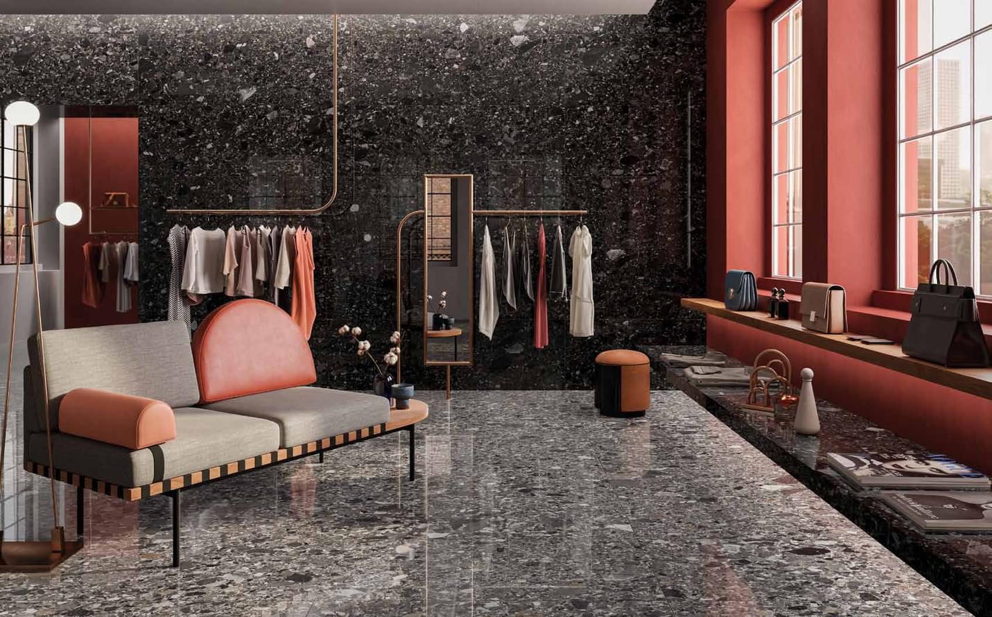 керамогранит фабрики Monocibec коллекция Chiaroscuro