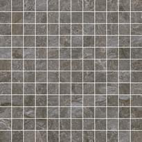 Плитка Monocibec Dolomite Grey Mosaico 2.5x2.5 Su Rete 30x30 см, поверхность матовая
