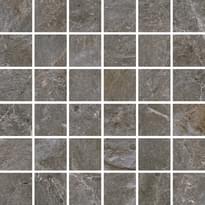 Плитка Monocibec Dolomite Grey Mosaico 4.7x4.7 Su Rete 30x30 см, поверхность матовая