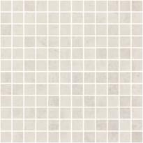 Плитка Monocibec Graphis Bianco Mosaico Su Foglio 2.5x2.5 30x30 см, поверхность матовая