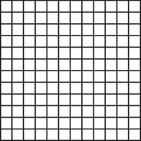 Плитка Monocibec Pietre Naturali Black Mosaico 2.5x2.5 Su Rete 30x30 см, поверхность матовая