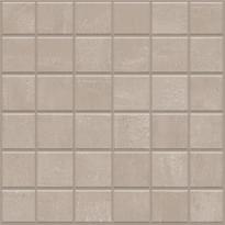 Плитка Monocibec Thema Earth Mosaico Mosaico Naturale Su Rete 30x30 см, поверхность матовая, рельефная