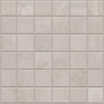 Плитка Monocibec Thema Steel Mosaico Mosaico Naturale Su Rete 30x30 см, поверхность матовая, рельефная
