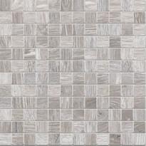 Плитка Monocibec Woodtime Carpino Mosaico Grip Su Rete 30x30 см, поверхность матовая, рельефная