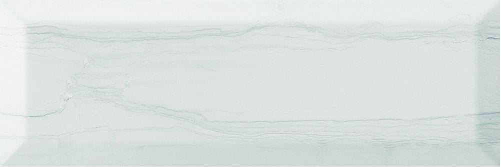 Monopole Antique Gris Laguna Blanco Brillo Bisel 10x30