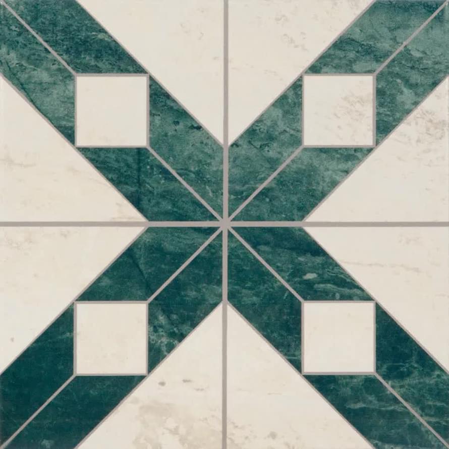 Плитка Monopole Florencia Decor Chance 22.3x22.3 см, поверхность полуматовая