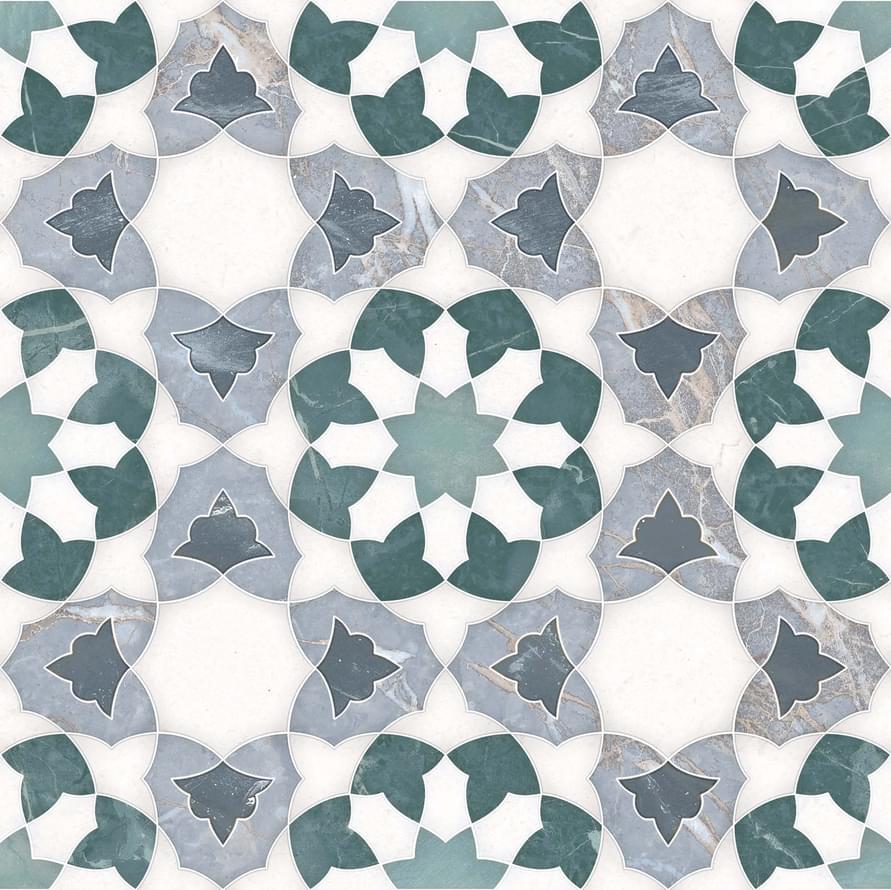 Плитка Monopole Marrakech Zellige Gueliz 22.3x22.3 см, поверхность матовая