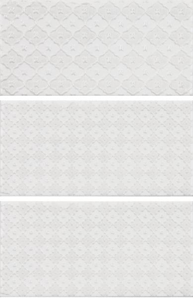 Monopole Mirage Decor Jewel Nacre White 7.5x15