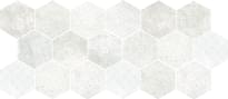 Плитка Monopole Pompeia Decor Blanco 20x24 см, поверхность матовая